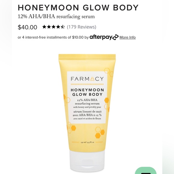 Farmacy honeymoon glow body - Picture 2 of 2